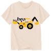 thumbnail image 1 of Toimothcn T-Shirts pour Filles à Manches Courtes, Décontractés, avec Lettres « Grand Frère » Imprimées, T-Shirts pour Filles à Col Rond, Doux, Coupe Ample, Haut d'Été, Convient au Port Quotidien, 1 of 3