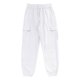 thumbnail image 5 of Pantalones largos para hombre, informales, holgados, ventilados, con bolsillos y cordón, para exteriores, ejercicio, ropa de trabajo, pantalones con faja, pantalones de poliéster para hombre., 5 of 9