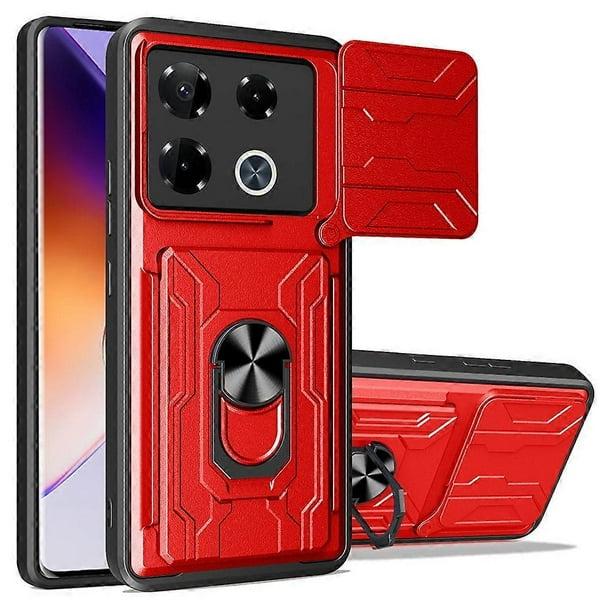 Phone Case For Infinix Note 40 Pro Note 40 Pro 5G 4G PC TPU Kickstand Back Cover with Camera Slider