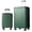 Green, variant on MAYEERTY 2-in-1 Expandable ABS Hard Shell Luggage Set with TSA Lock Double Spinner Wheels, 20/28 Inch Travel Suitcase