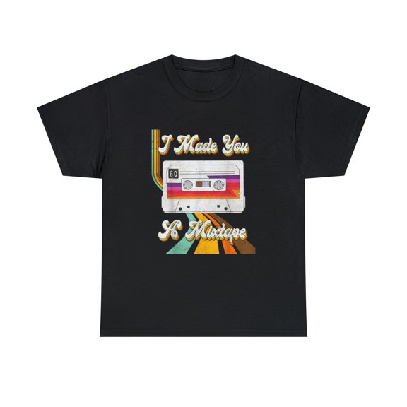 Cassette Vintage Costume Retro 80s 90s I Made You A MixTape T-Shirt