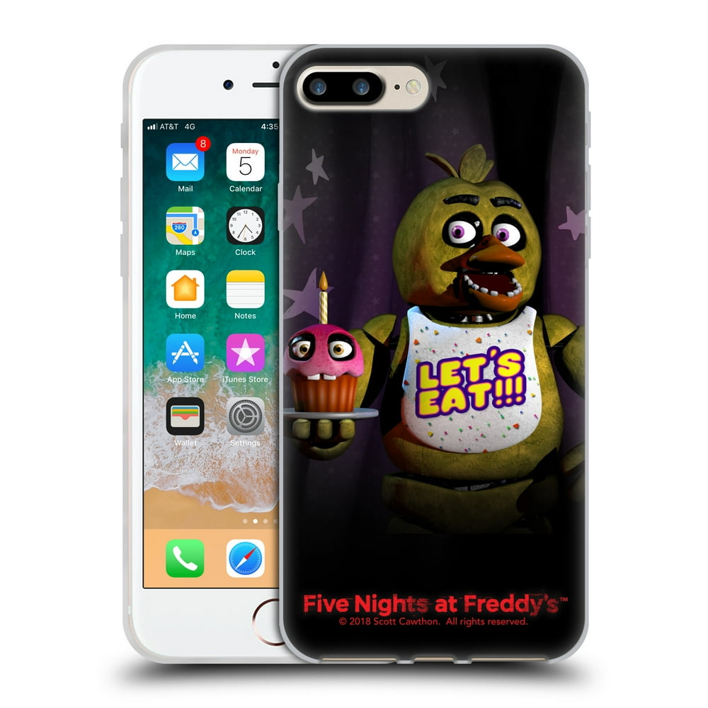 OFFICIAL FIVE NIGHTS AT FREDDY'S GAME 1 SOFT GEL CASE FOR APPLE IPHONE