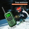 thumbnail image 3 of GOCOM G2 FRS Walkie Talkies for Kids & Adults IPX4 Waterproof Long Range Two Way Radios (G2 3pack), 3 of 7