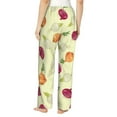 thumbnail image 3 of Pajama Pants Women, Onion Pattern colorful Sweatpants Soft Sleep Lounge Pants, Casual PJ Bottoms Pants with Pockets, 3 of 5