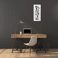 thumbnail image 3 of Ventosa, Pep 11x24 White Modern Wood Framed Museum Art Print Titled - Spoon, 3 of 4