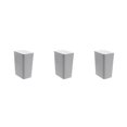 thumbnail image 1 of mmirethe 1/2/3 Nordic Trash Can - Press Open Lid Wide Application Less Space Rectangular Trash Large Capacity Grey S 3PCS, 1 of 6
