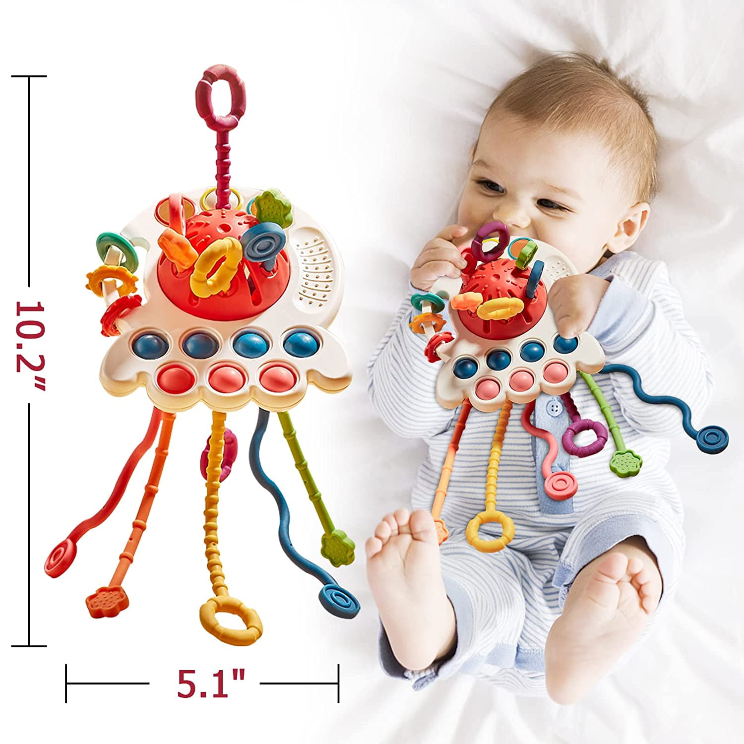 String Baby Toy String Toys For 1 Year Old