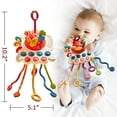 thumbnail image 5 of INvench Baby Toys 6-12 Months,Pull String Teething Sensory Toys for 1 Year Old Christmas Gifts, 5 of 7