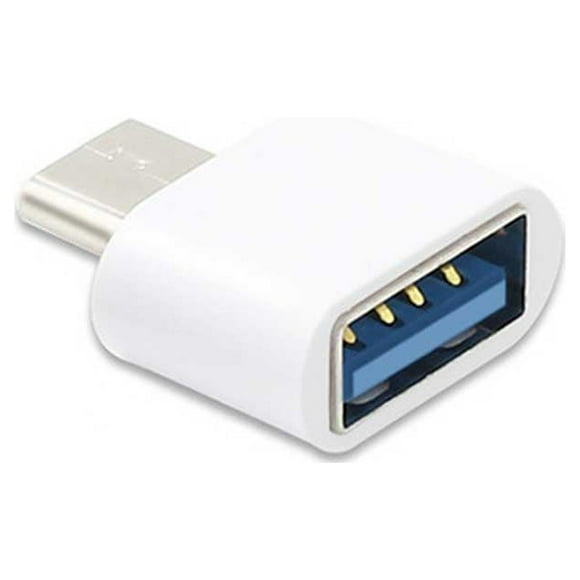 Micro USB Adapter Portable USB 2.0 Micro Converter Type C Adapters USB Conversion Head Professional OTG Adapter for Mobile Phone White
