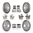 thumbnail image 1 of Transit Auto Front Rear Hub Bearings Assembly Coated Disc Brake Rotors and Ceramic Pads Kit (10Pc) for Car Toyota RAV4 with 3rd Row Seating - Left Right Side (Driver Passenger) KBB-112700, 1 of 11