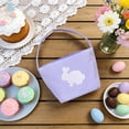 thumbnail image 4 of WEGFTDUOP Easter Festival Supplies Easter Bunny Basket Bunny Basket Easter Candy Bag Ornaments, 4 of 6