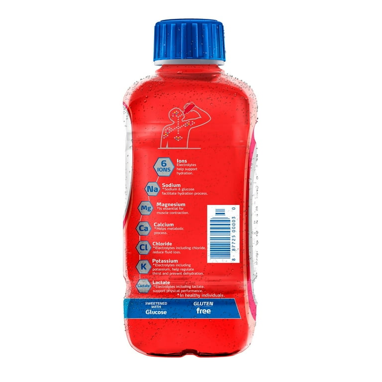 Electrolit Electrolyte Drink, Strawberry, 21.0 OZ Bottle