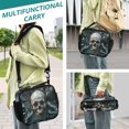 thumbnail image 6 of ALAZA Skull and Tree Lunch Box Insulated Lunch Bag Cooler Tote with Shoulder Strap, 6 of 7