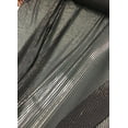thumbnail image 2 of Lurex stripe silk chiffon 54” wide beautiful black  gold stripe silk chiffon., 2 of 8