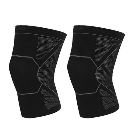 

Knee Compression Sleeve - Knee Brace for Men & Women Knee Support for Working Out Running Basketball Gym Weightlifting Workout for Arthritis Joint Pain Relief