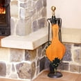 thumbnail image 2 of Oak leaf Fireplace Bellows Wood Air Blower with Hanging Strap Cast Nozzle for Indoor Outdoor Wood Stove Barbecue Fireplace Camping, 2 of 7