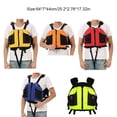 thumbnail image 4 of Greeniant Chalecos flexibles con hebilla cómodos suministros de emergencia impermeables accesorios de navegación para adultos pesca al aire Chalecos y chalecos Naranja Greeniant OD021357-02, 4 of 6