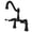 Bronze, variant on Kingston Brass KS3235BL Restoration Two-Handle 2-Hole Deck-Mount Clawfoot Tub Faucet in Oil Rubbed Bronze