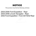 thumbnail image 2 of SIM Rear Semi-Metallic Disc Brake Pads SIM-935 for Car Ford Expedition Lincoln Navigator, 2 of 8