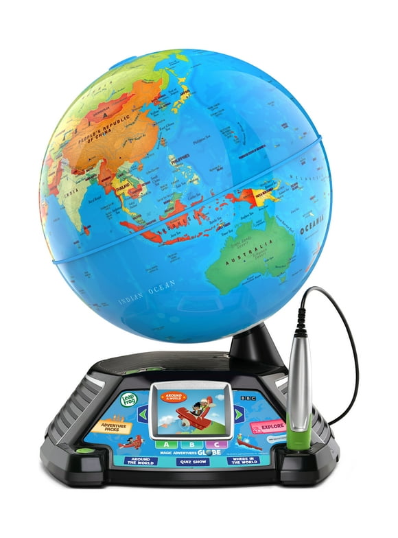 LeapFrog Magic Adventures Interactive Globe With 5+ Hours of BBC Video