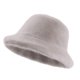 thumbnail image 2 of Sombrero de pescador de invierno para mujer, ideal para caminar, pescar, ir de compras al libre, regalo de cumpleaños gris, 2 of 8