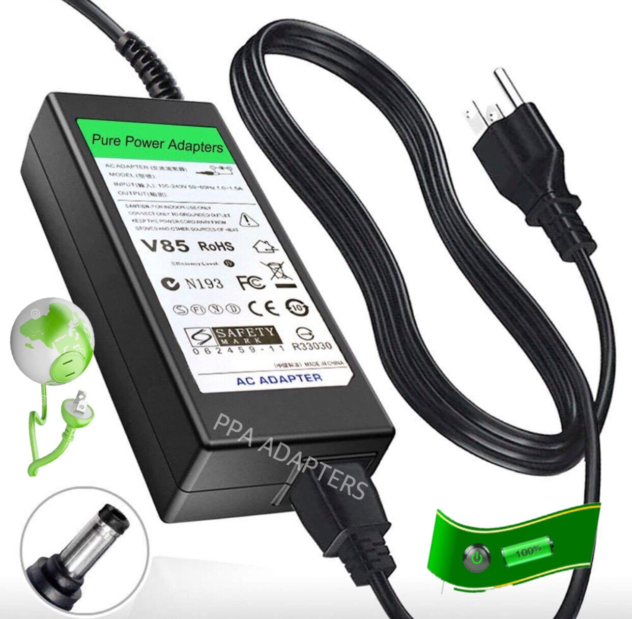 Power Cord AC Adapter for Cricut Air Explore & Explore 2 by Pure Power  Adapters 