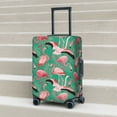 thumbnail image 6 of Disketp Tropical Flamingo Elastic Travel Luggage Cover Travel Suitcase Protective Cover For Trunk Case Apply To 18''-32'' Suitcase Cover-Medium, 6 of 7