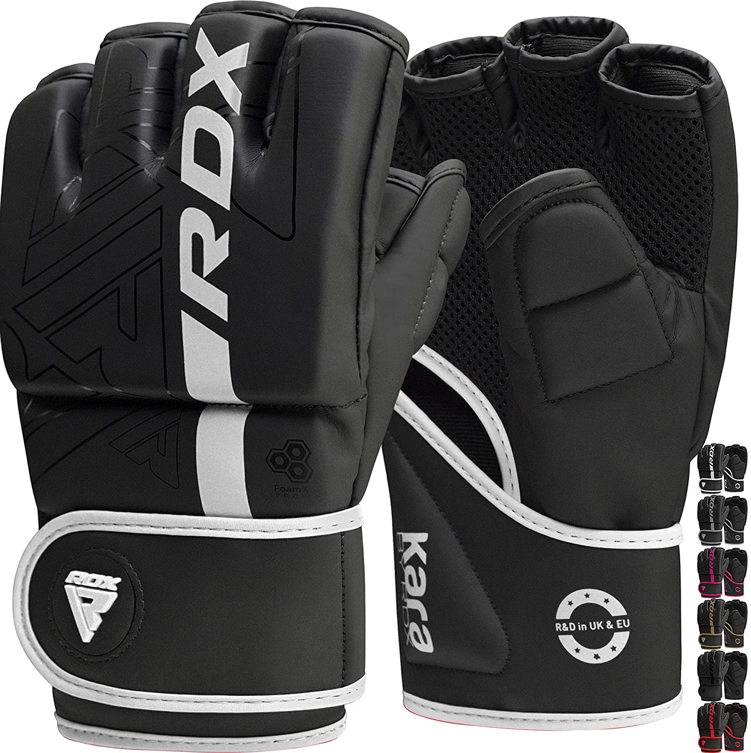 No Tax Free Shipping MMA Safety Sparring Gloves in Genuine Leather Quality 