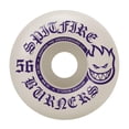 thumbnail image 2 of Ruedas de skate Spitfire Burners 56 mm 99 A, color blanco y morado, 2 of 2