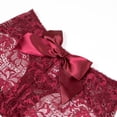 thumbnail image 2 of Women’s Bikini Lace Panties Knicker Breathable Underwear with Cute Bow Knot, 2 of 5