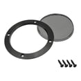 thumbnail image 4 of Unique Bargains 4pcs 3" Speaker Grill Mesh Decorative Circle Woofer Guard Protective Cover Audio Accessories Black, 4 of 5