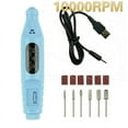 thumbnail image 6 of 10000/20000RPM Electric Nail Art Drill File Acrylic Manicure Portable Machine, 6 of 8