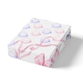 thumbnail image 4 of Erosebridal Ballet Shose Duvet Cover Queen, Princess Ribbon Bedding Sets Queen Size, Colorful Balloon Decor, Reversible（No Comforter）, 4 of 7