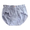 thumbnail image 1 of Braguitas de encaje de algodón para mujer talla grande - Braguitas de corte alto - Transpirables, no se suben - Cintura de spandex, 1 of 3