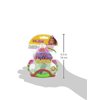 nuby two-handle flip n' sip straw cup, 8 ounce, green with pink