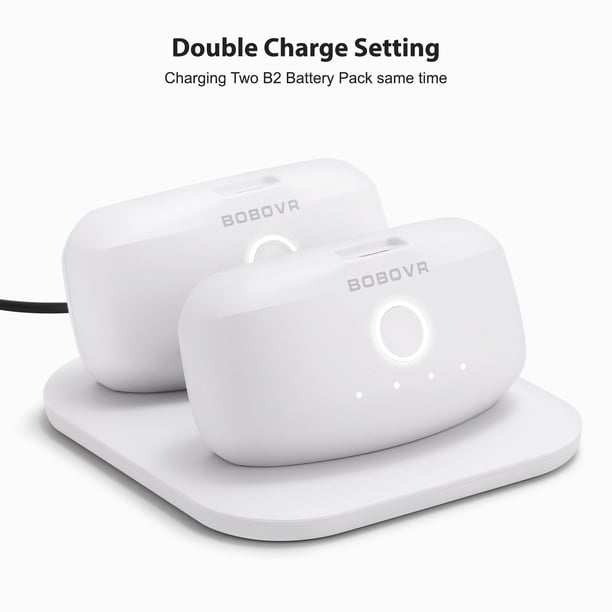 BOBOVR M2 Plus Head Strap Twin Battery Combo Compatible with Meta