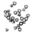 thumbnail image 3 of CATIEBYE 25 Pcs Écrou à Bride en Acier Inoxydable pour Usage Industriel et Résistance aux Vibrations, 3 of 3