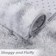 thumbnail image 7 of Fluffy Rugs for Living Room,Luxury Soft and Thick Fluffy Area Rug Modern Shag Rugs for Bedroom Living Room,Faux Shag Rug Home Decor Nursery Area Rug Carpets for Bedroom Light Grey 5' x 8', 7 of 7