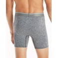 thumbnail image 5 of Hanes Ultimate® Men's Comfort Flex Fit® Boxer Brief Pack, Breathable Stretch Fabric, Assorted Colors, 3-Pack S, 5 of 7