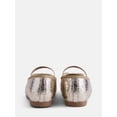 thumbnail image 4 of Wonder Nation Baby Girls Bow Ballet Dress Shoes, 4 of 4