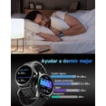 thumbnail image 5 of TOOBUR Reloj Inteligente Hombre con Bisel Metálico, Smartwatch con 100 Deportes, Recibir y Contestar Llamadas, Podómetro y Pulsómetro, IP68 Impermeable Nadar, Compatible con Android iOS, 5 of 5