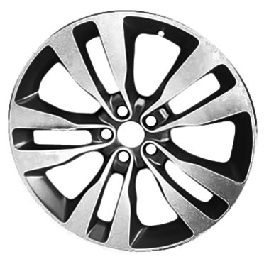 Chevrolet Volt 2011-2015, 2017 OEM Factory Wheel Rim - 17" Polished - Part #9599008 (Remanufactured)