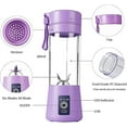 thumbnail image 3 of Mini - Presse-Agrumes Portable Mélangeur Électrique USB Violet 23*7,5 cm, 3 of 5