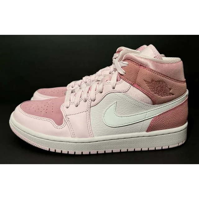 Ni - ke Air Jordan 1 Mid Digital Pink CW5379-600 Women’s Size 10/Men’s Size 8.5