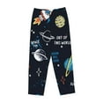 thumbnail image 4 of Daiia Space Women's Sleep Pant with Pockets and Drawstring,Pajama Pants-X-Large, 4 of 9
