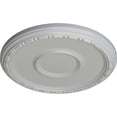 thumbnail image 3 of Ekena Millwork 16 1/2"OD x 1 1/2"P Medea Ceiling Medallion (Fits Canopies up to 5 1/2"), Hand-Painted Frost, 3 of 6