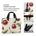 thumbnail image 4 of FORMRS 16" Laptop Sleeve Bag Carrying Case with Handle Travel Shoulder Briefcase, Cute Cherry, 4 of 8