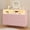 Pink, variant on Litake White Dresser with LED Light for Bedroom 6 Drawer, Wooden Dressers with Charging Station, Double Dresser with Wide Drawers, Modern Chests of Drawers for Hallway, TV Stand