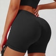 thumbnail image 5 of HCNTES Women Swim Shorts High Waisted Swimsuit Shorts Tummy Control Bathing Suit Bottom Plus Size Boyshorts(Black,L), 5 of 7