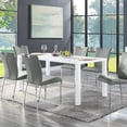 thumbnail image 5 of ACME Pagan Dining Table in White High Gloss, 5 of 10